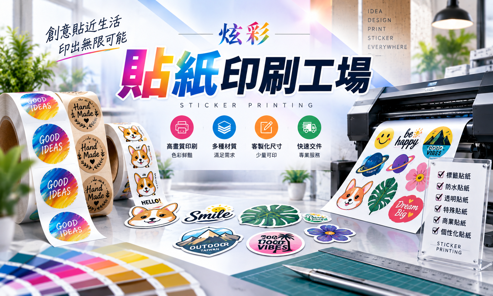 貼紙印刷