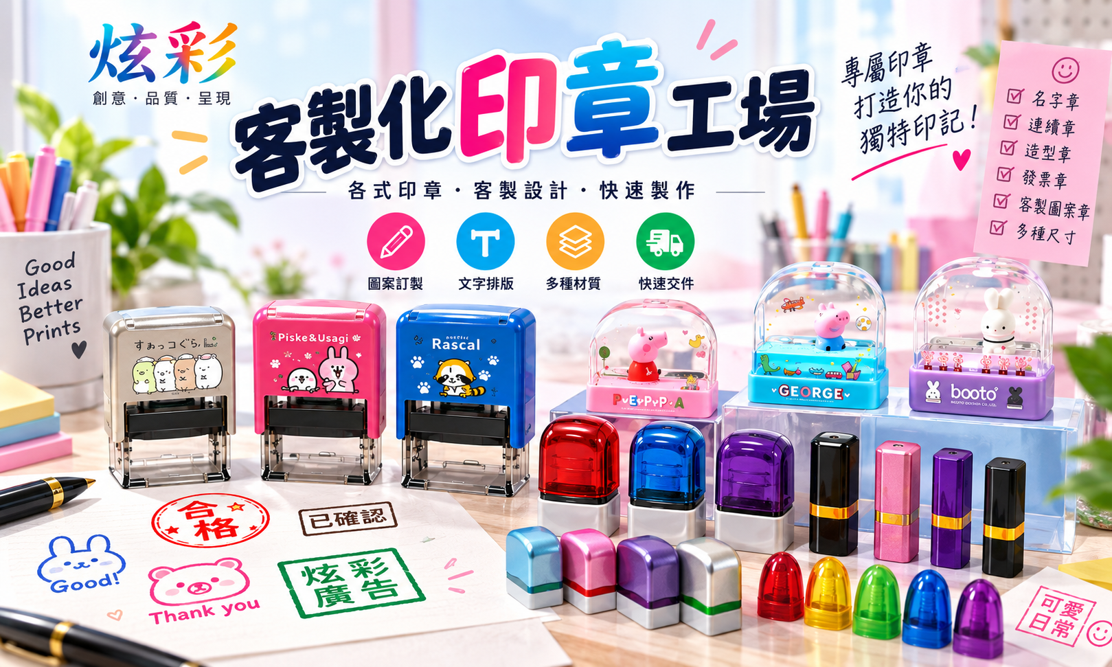 客製化印章